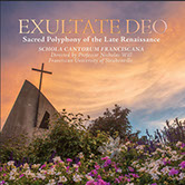 Exultate Deo CD Cover, 2018